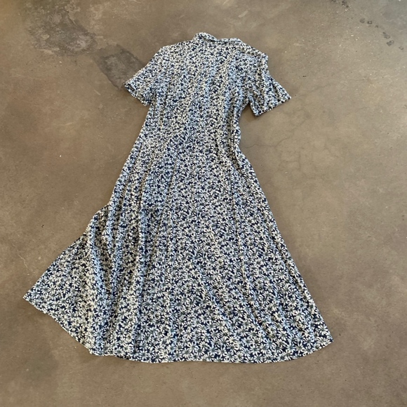 ❌SOLD❌Vintage 1990's Short Sleeve Shirtdress - Picture 4 of 6